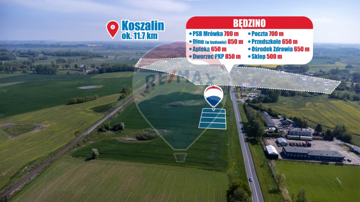 Działka Sprzedaż Będzino 10