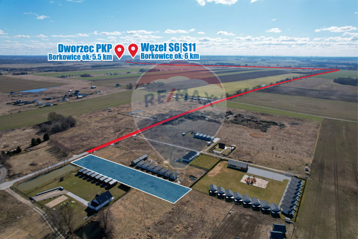 Działka Sprzedaż Gąski Kołobrzeska 7