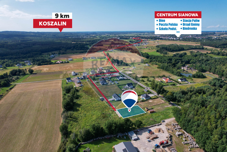 Działka Sprzedaż Sianów 1