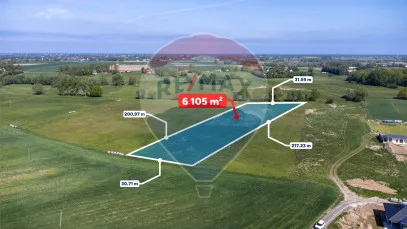 Działka na sprzedaż Będzino, 6 105 m² – zdjęcie 3 z 10