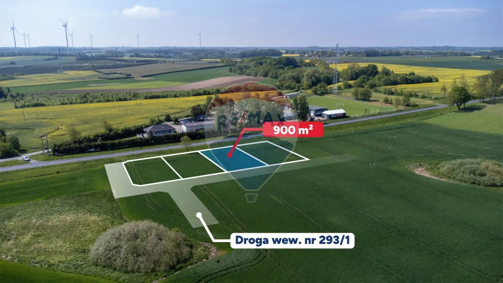Działka na sprzedaż Będzino, 900 m²