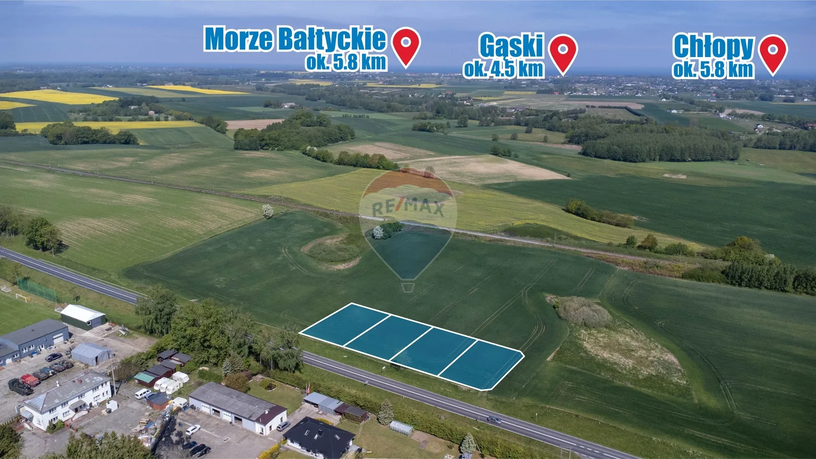 Działka na sprzedaż Będzino, 900 m² – zdjęcie 8 z 12