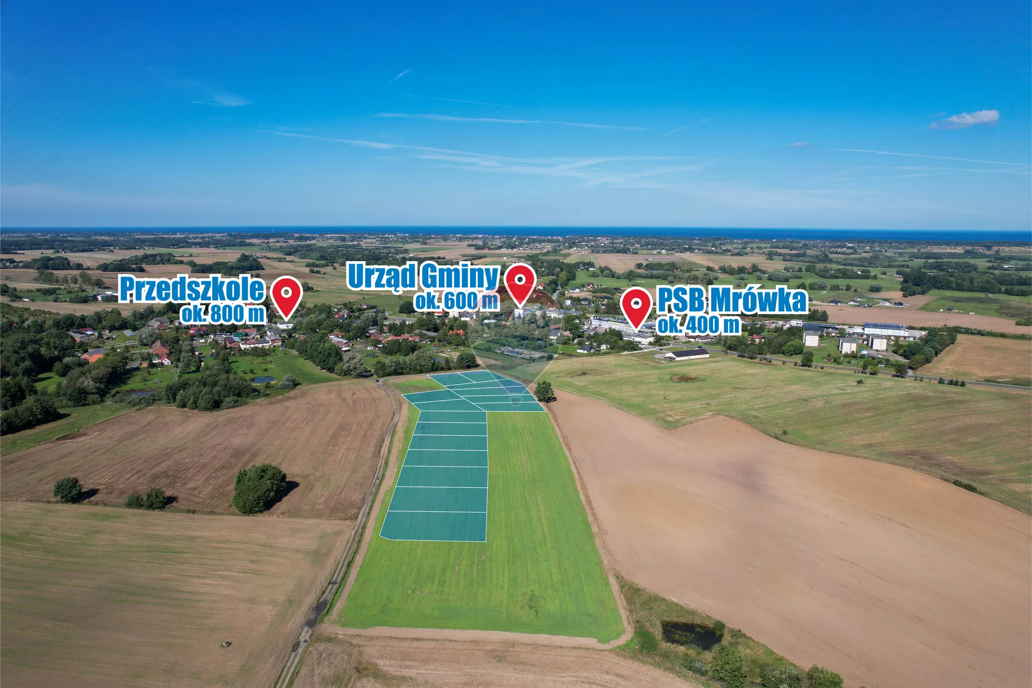Działka na sprzedaż Będzino, 1 191 m² – zdjęcie 7 z 12