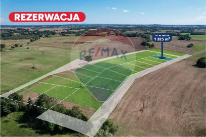 Działka na sprzedaż Będzino, 1 325 m²