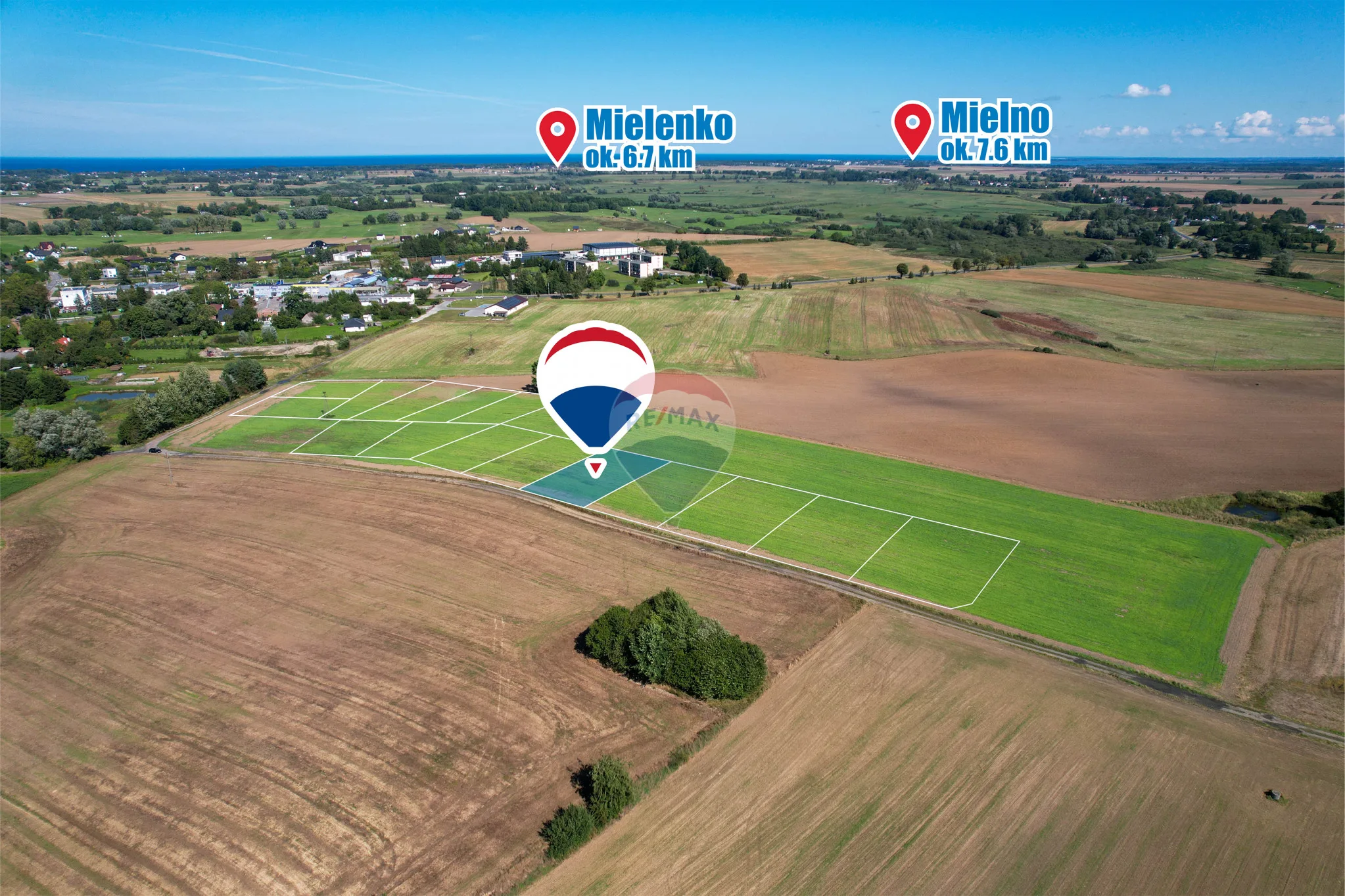 Działka na sprzedaż Będzino, 1 191 m² – zdjęcie 11 z 12