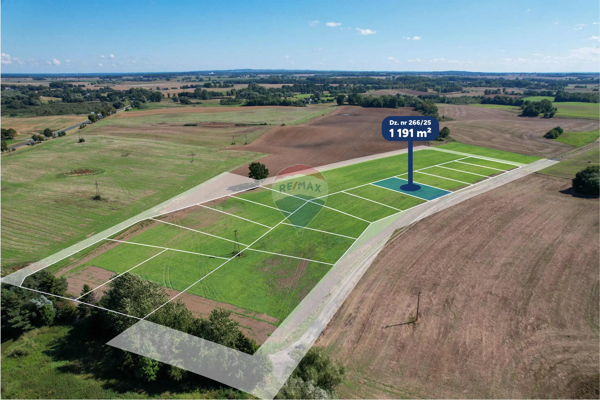 Działka na sprzedaż Będzino, 1 191 m² – zdjęcie 5 z 12