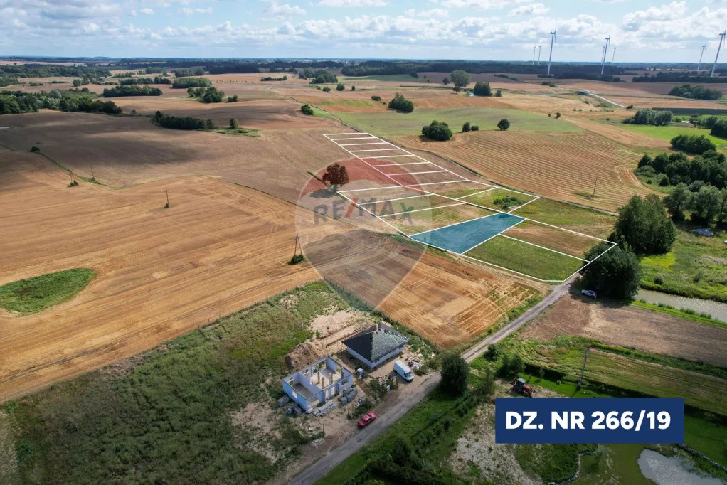 Działka na sprzedaż Będzino, 1 109 m²