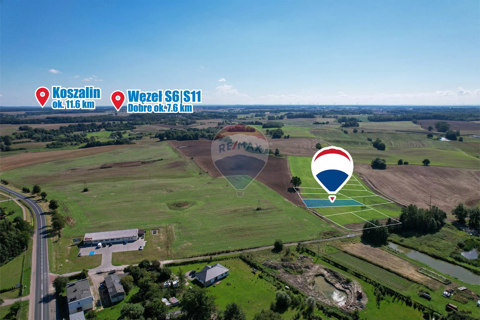 Działka na sprzedaż Będzino, 1 315 m² – zdjęcie 7 z 15