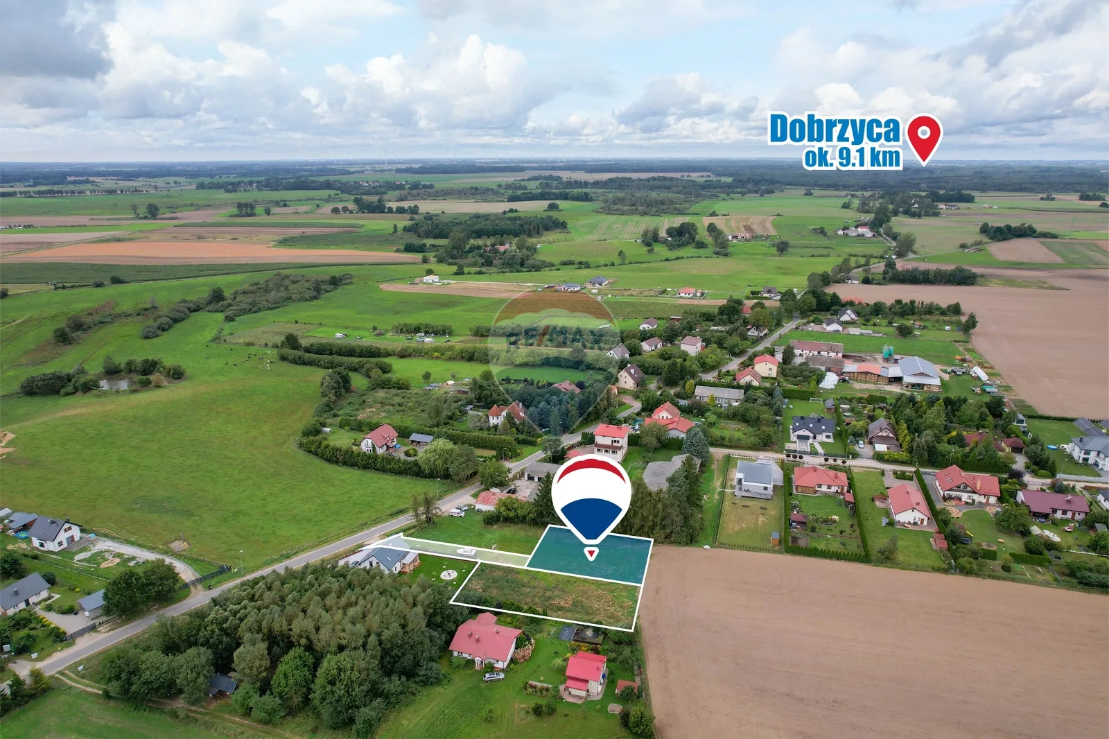 Działka na sprzedaż Biesiekierz, 867 m² – zdjęcie 8 z 14