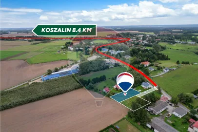Działka na sprzedaż Biesiekierz, 931 m² – zdjęcie 3 z 14