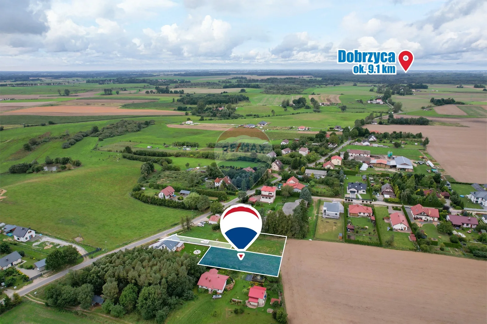 Działka na sprzedaż Biesiekierz, 931 m² – zdjęcie 8 z 14
