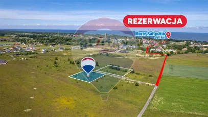 Działka na sprzedaż Gąski, 3 153 m²