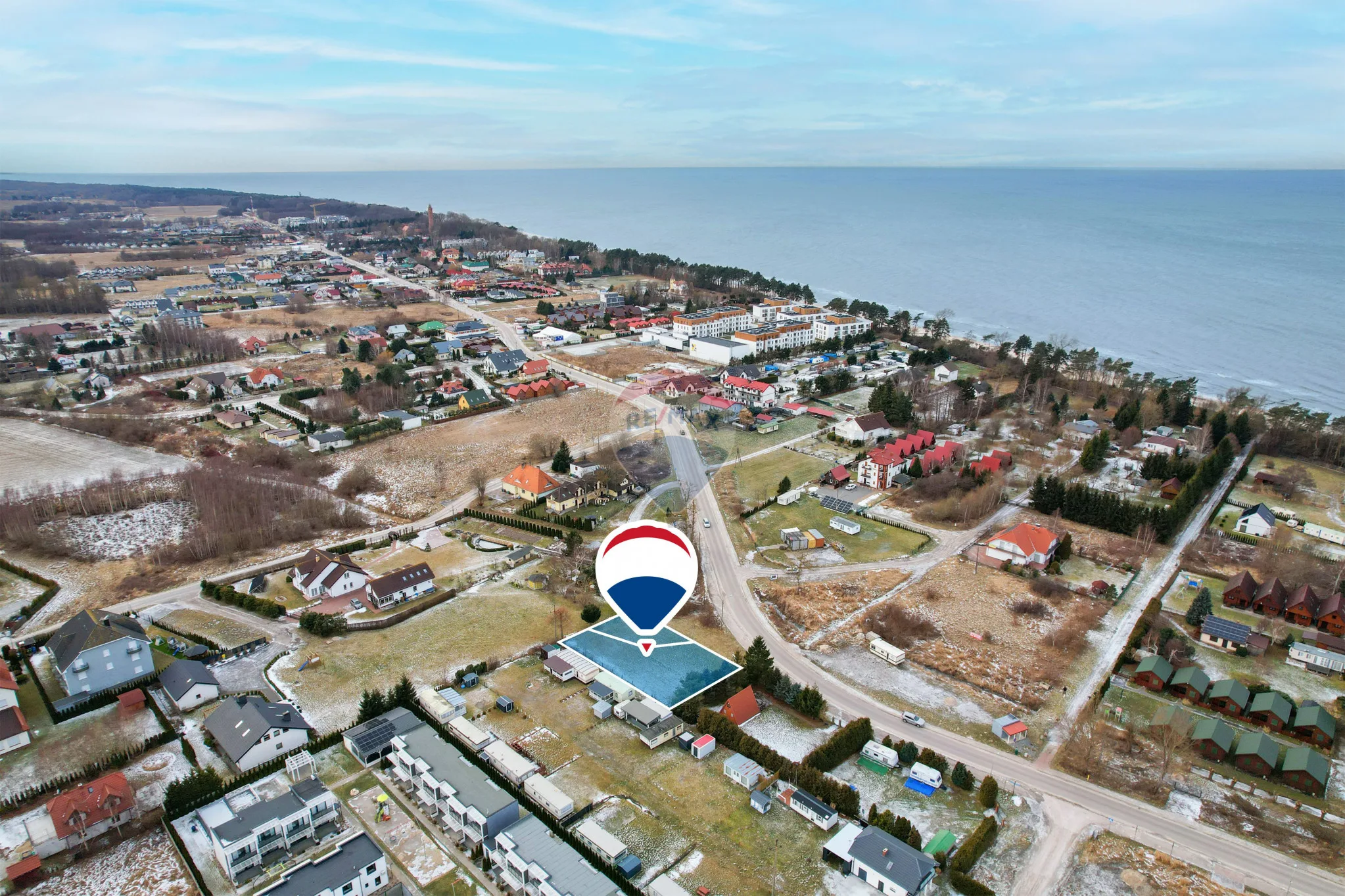 Działka na sprzedaż Gąski, ul. Nadbrzeżna, 870 m² – zdjęcie 14 z 15