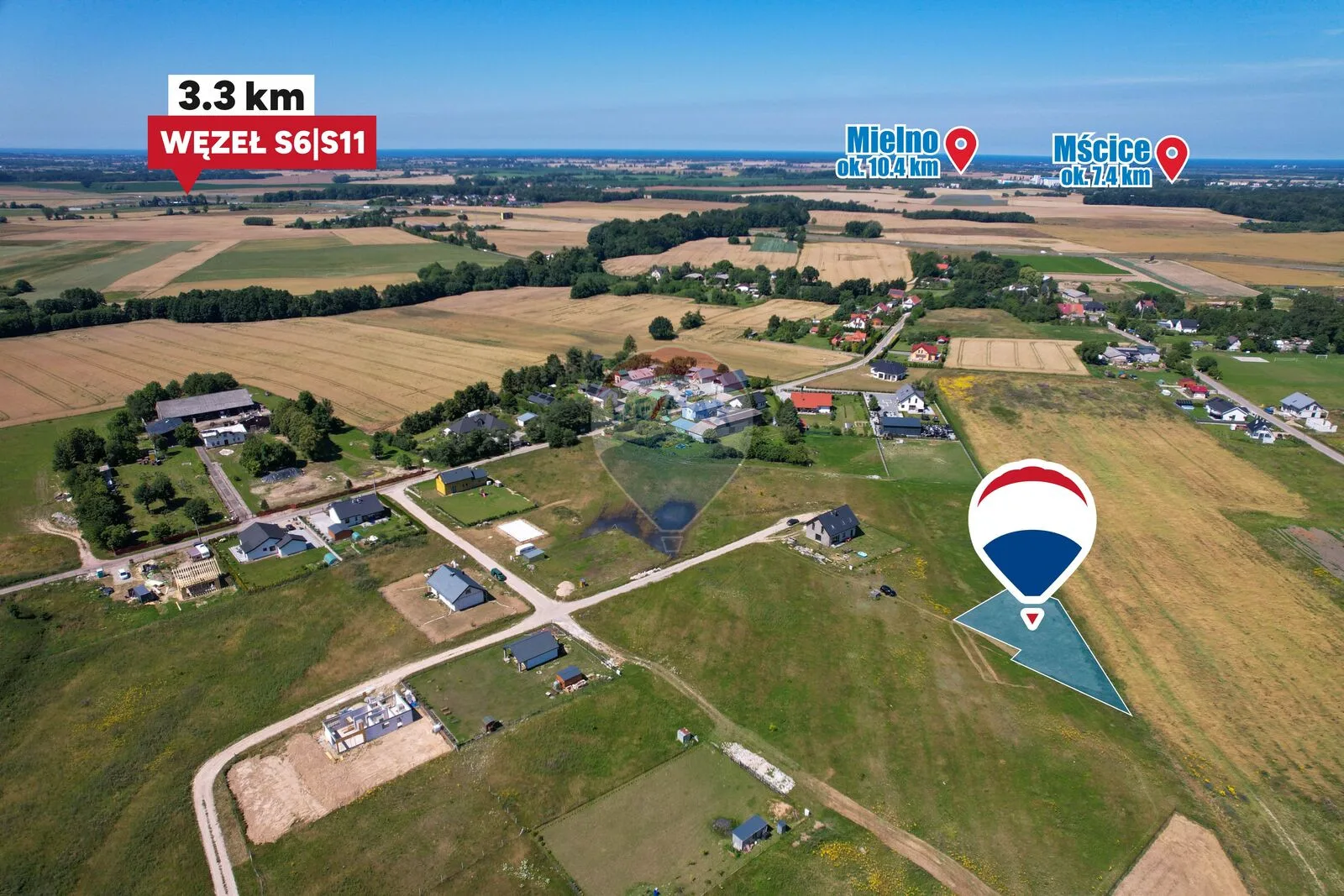 Działka na sprzedaż Gniazdowo, 951 m² – zdjęcie 7 z 12