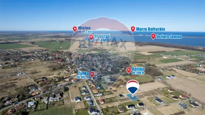 Działka na sprzedaż Koszalin, Jamno, 999 m²