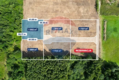 Działka na sprzedaż Koszalin, Jamno-Łabusz, ul. Róży Wiatrów, 1 592 m² – zdjęcie 2 z 14