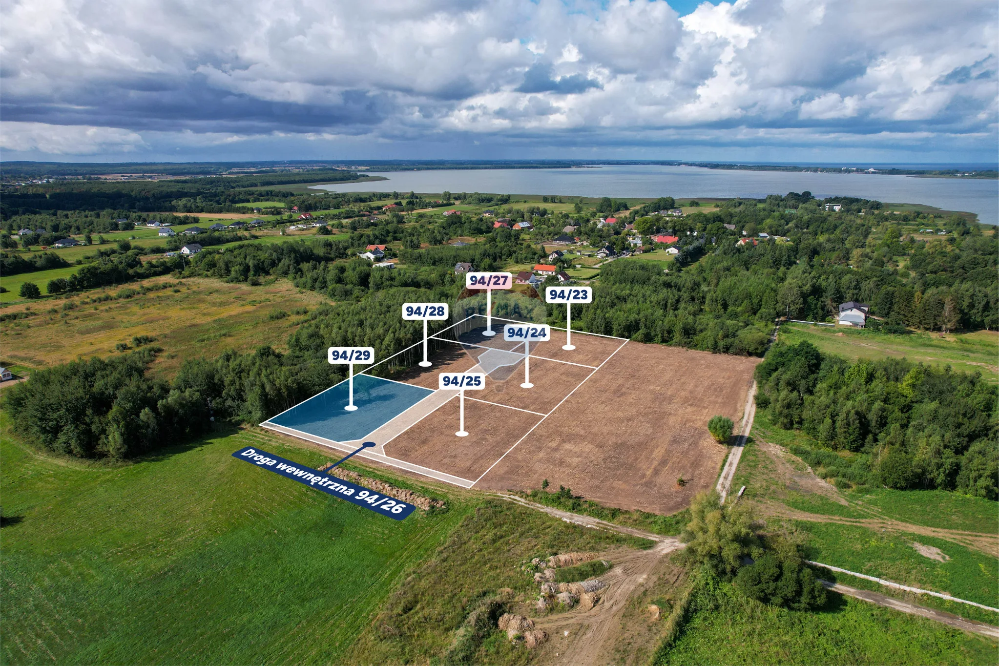 Działka na sprzedaż Koszalin, Jamno-Łabusz, ul. Róży Wiatrów, 1 712 m² – zdjęcie 8 z 14