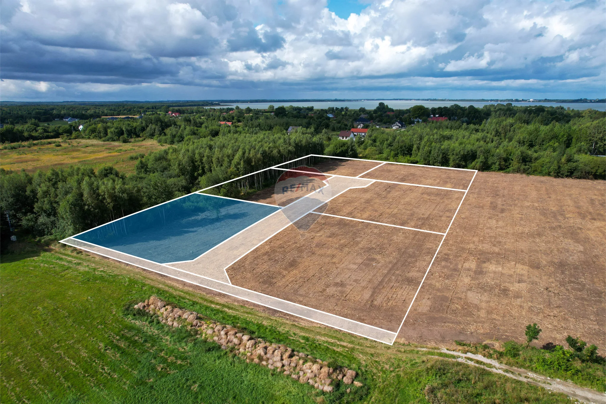 Działka na sprzedaż Koszalin, Jamno-Łabusz, ul. Róży Wiatrów, 1 712 m² – zdjęcie 10 z 14