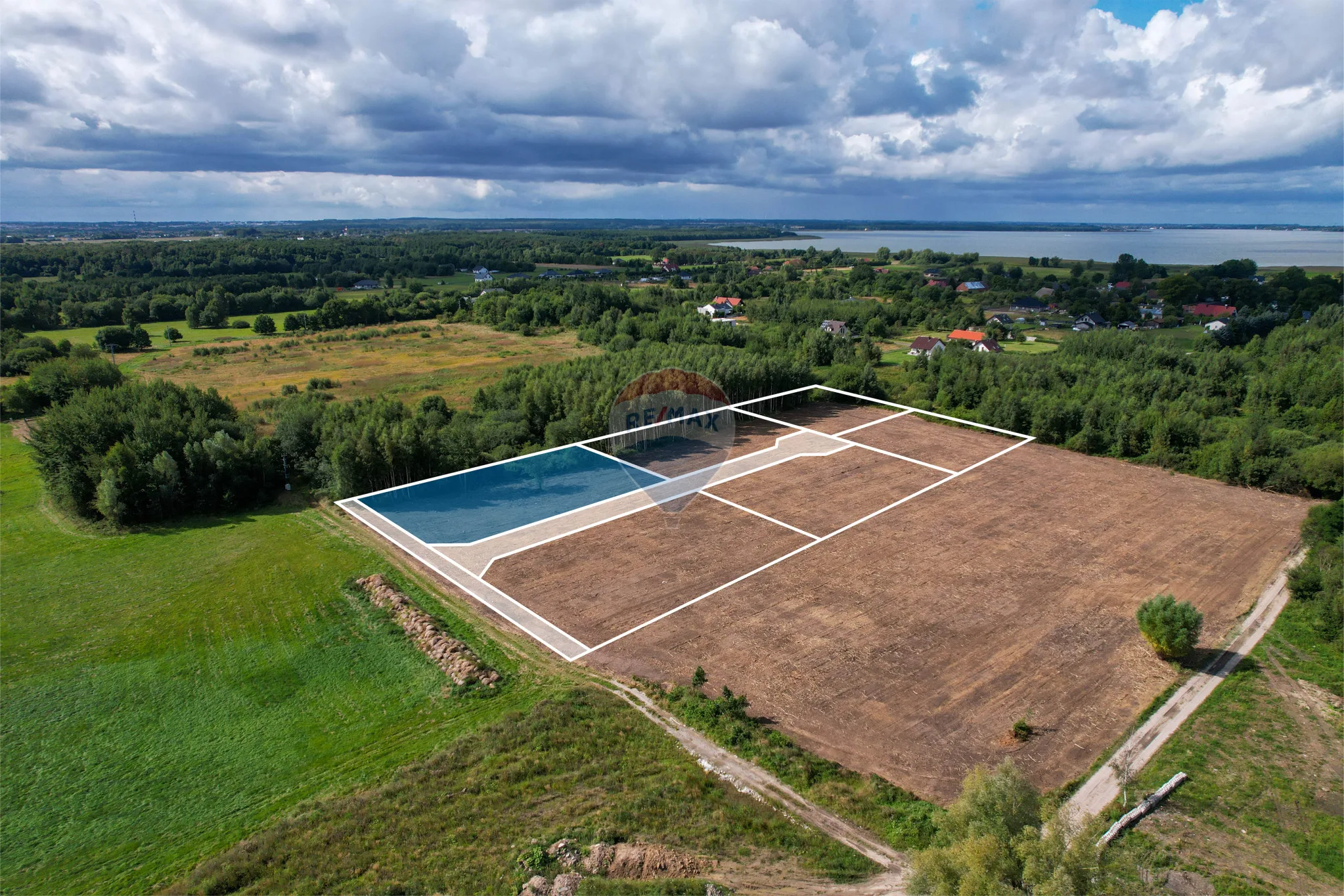 Działka na sprzedaż Koszalin, Jamno-Łabusz, ul. Róży Wiatrów, 1 712 m² – zdjęcie 11 z 14