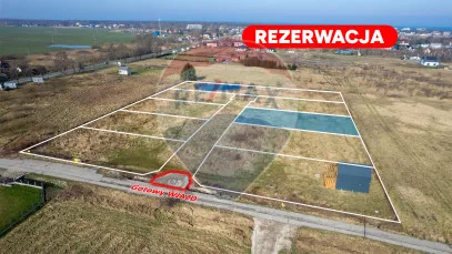 Działka na sprzedaż Mielno, ul. Ogrodowa, 1 069 m²
