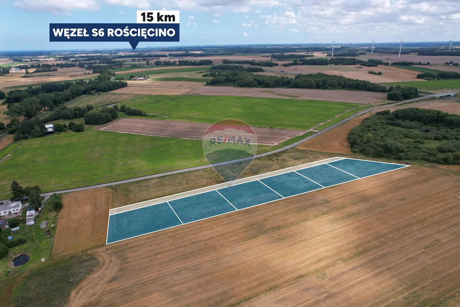 Działka na sprzedaż Morowo, 2 323 m² – zdjęcie 3 z 13