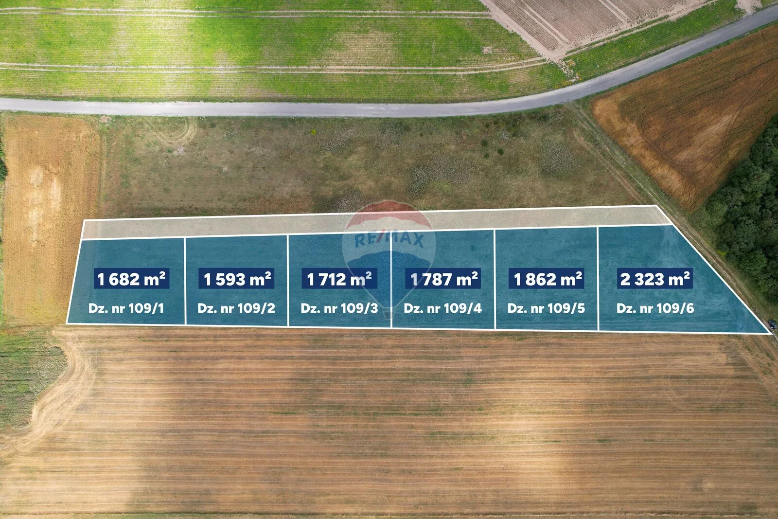 Działka na sprzedaż Morowo, 2 323 m² – zdjęcie 5 z 13