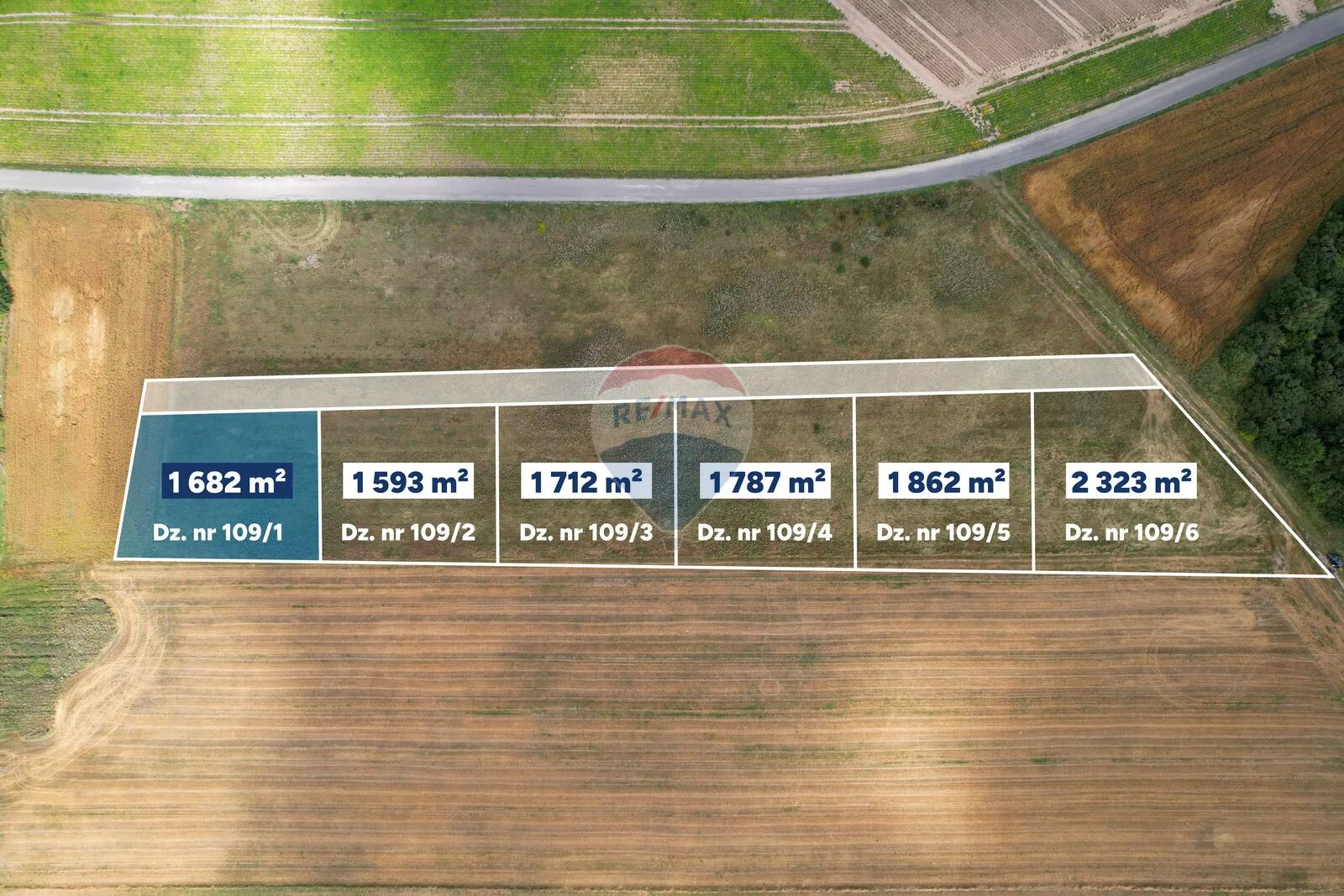 Działka na sprzedaż Morowo, 1 682 m² – zdjęcie 5 z 13