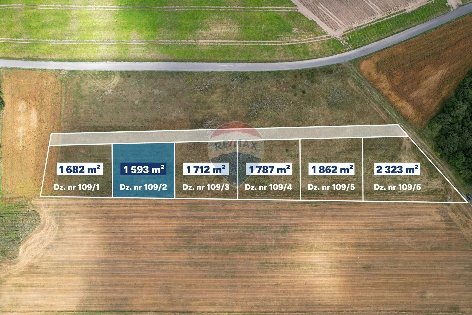 Działka na sprzedaż Morowo, 1 593 m² – zdjęcie 5 z 13