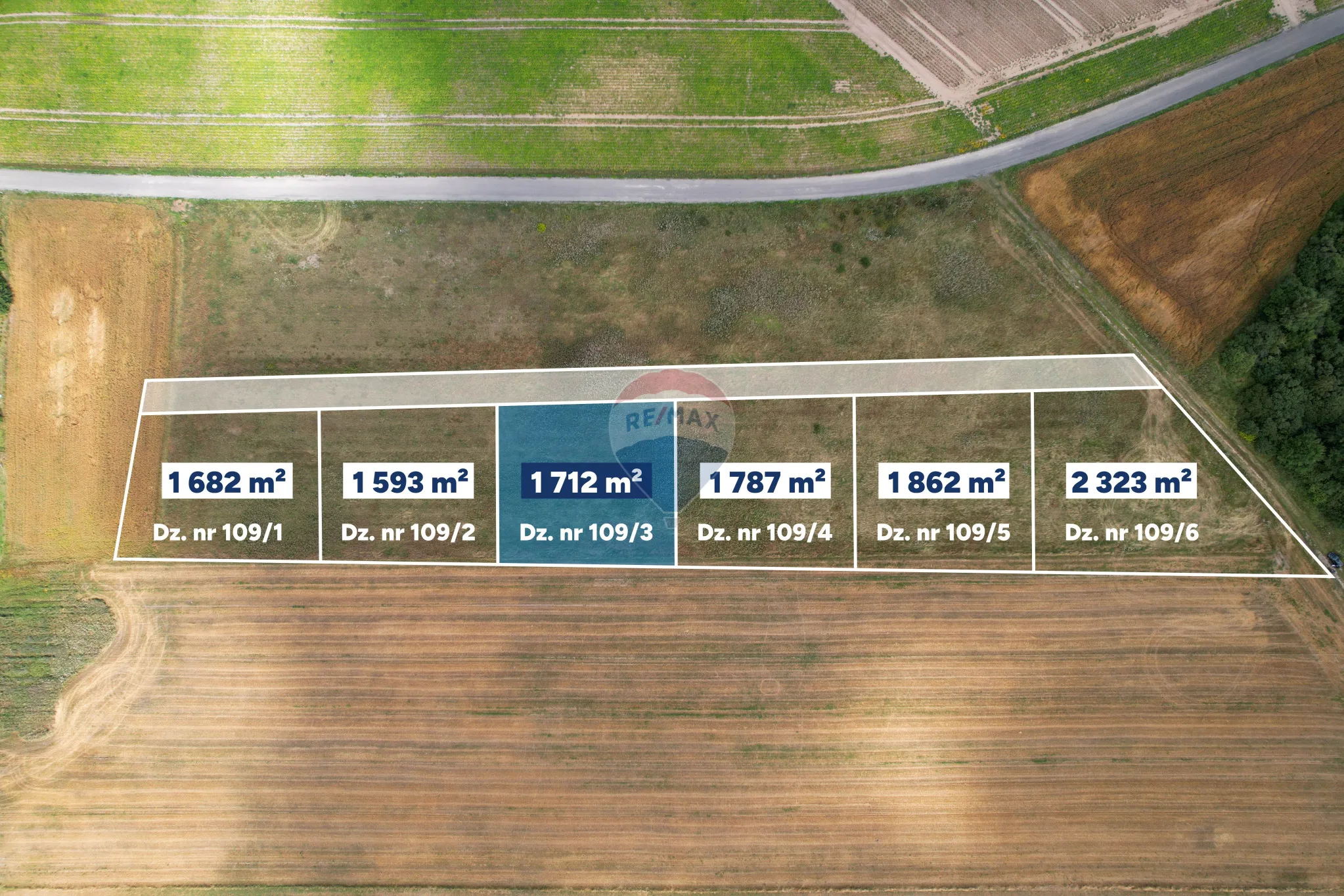 Działka na sprzedaż Morowo, 1 787 m² – zdjęcie 5 z 13