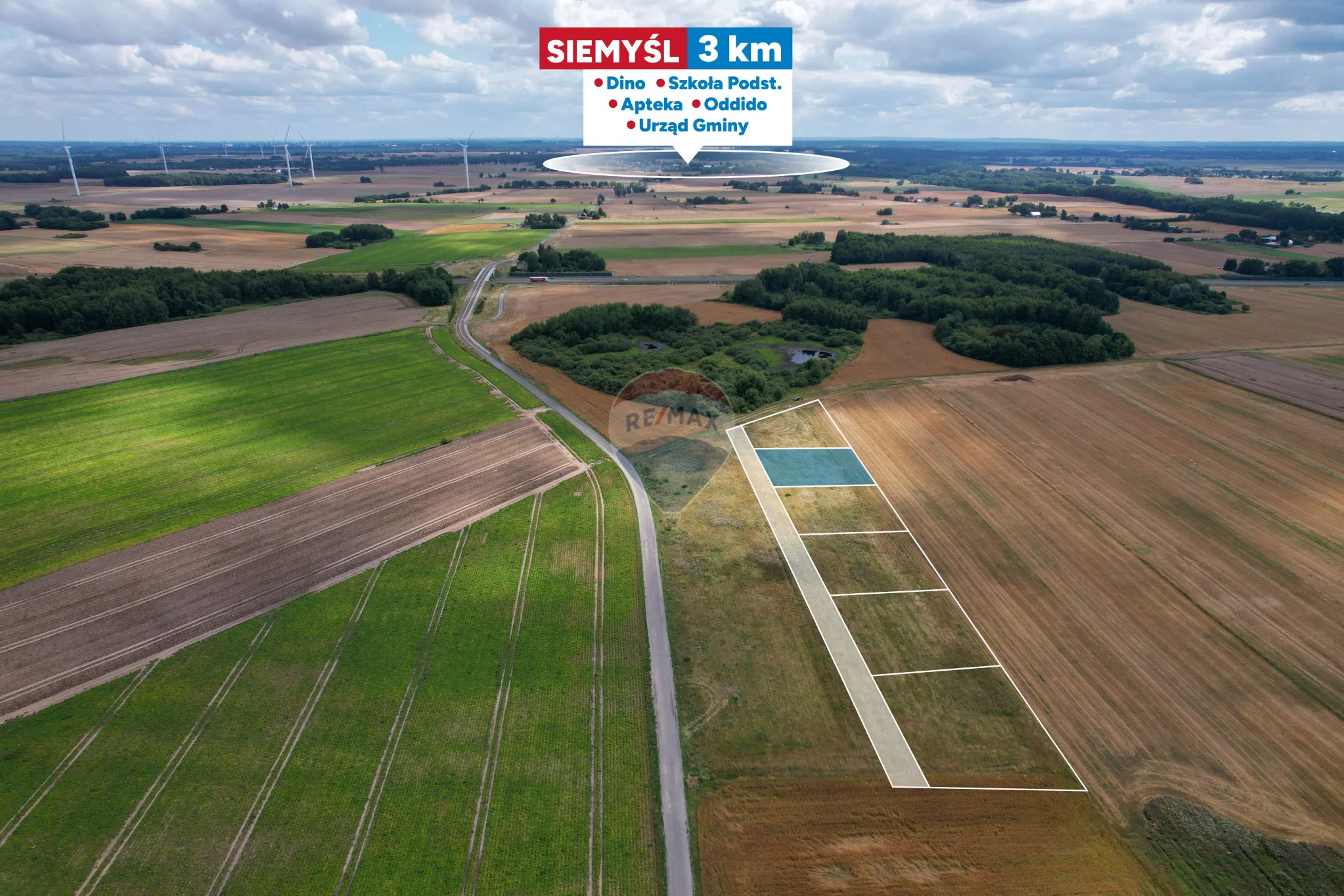 Działka na sprzedaż Morowo, 1 862 m² – zdjęcie 4 z 13