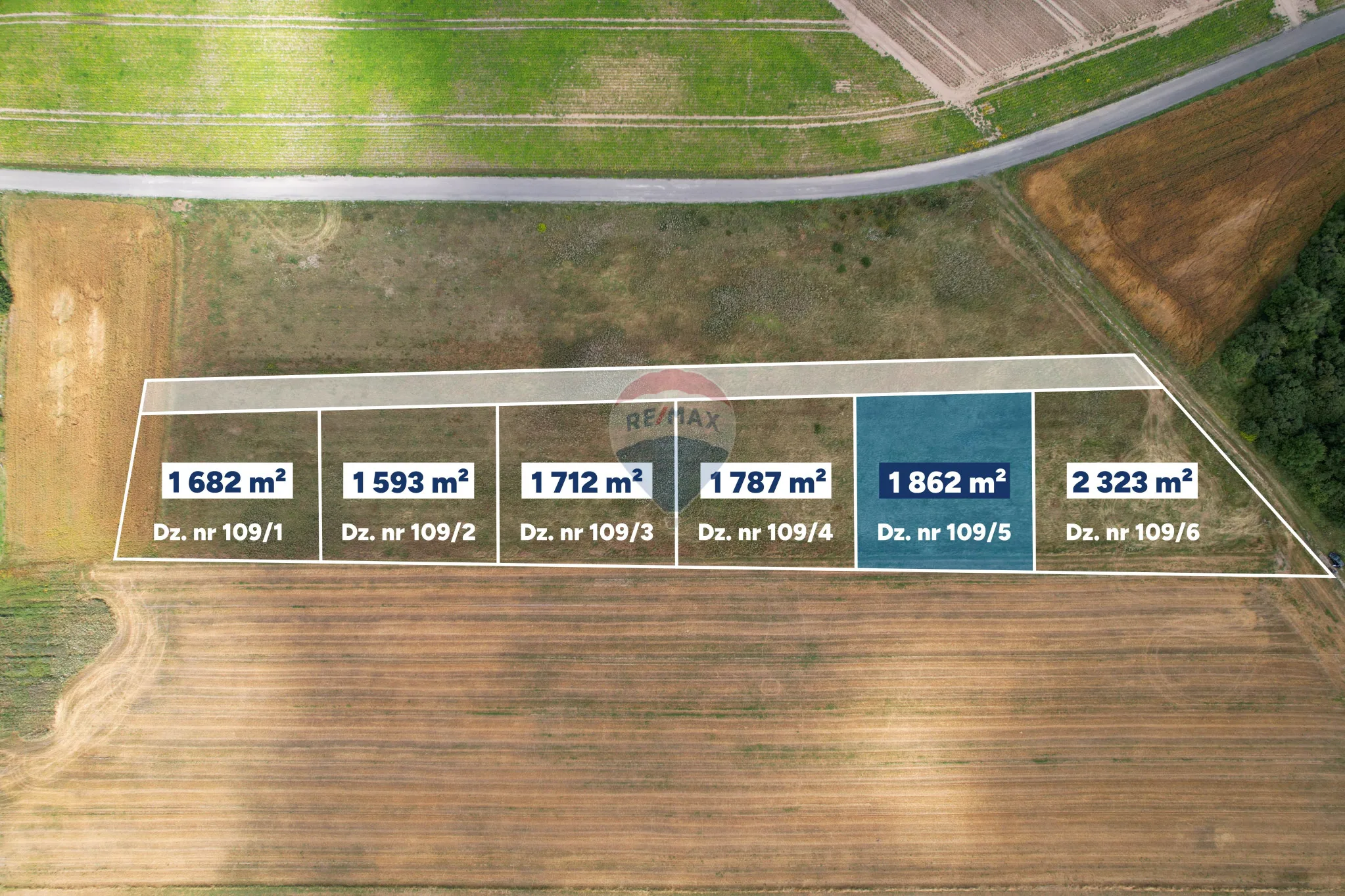 Działka na sprzedaż Morowo, 1 862 m² – zdjęcie 5 z 13