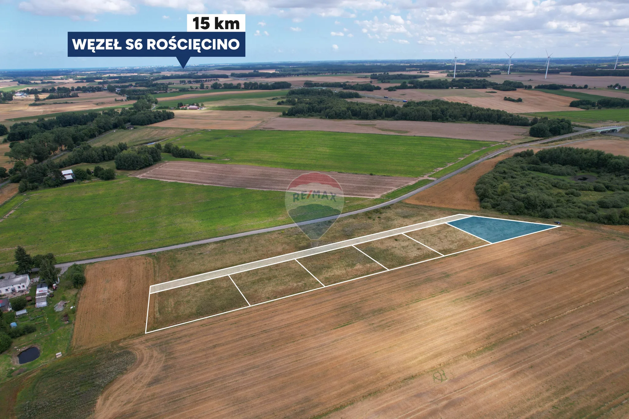 Działka na sprzedaż Morowo, 2 323 m² – zdjęcie 3 z 13