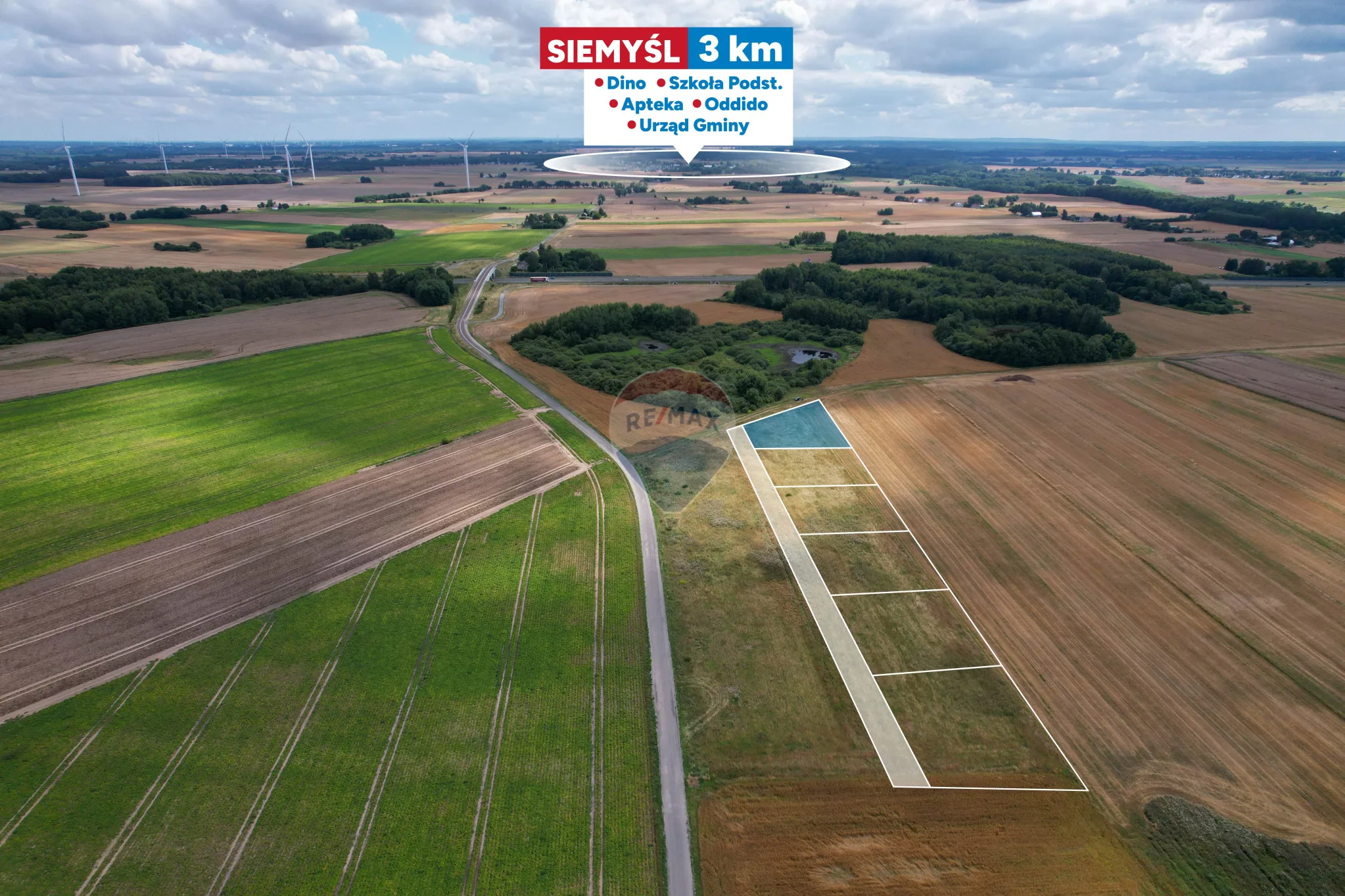 Działka na sprzedaż Morowo, 2 323 m² – zdjęcie 4 z 13
