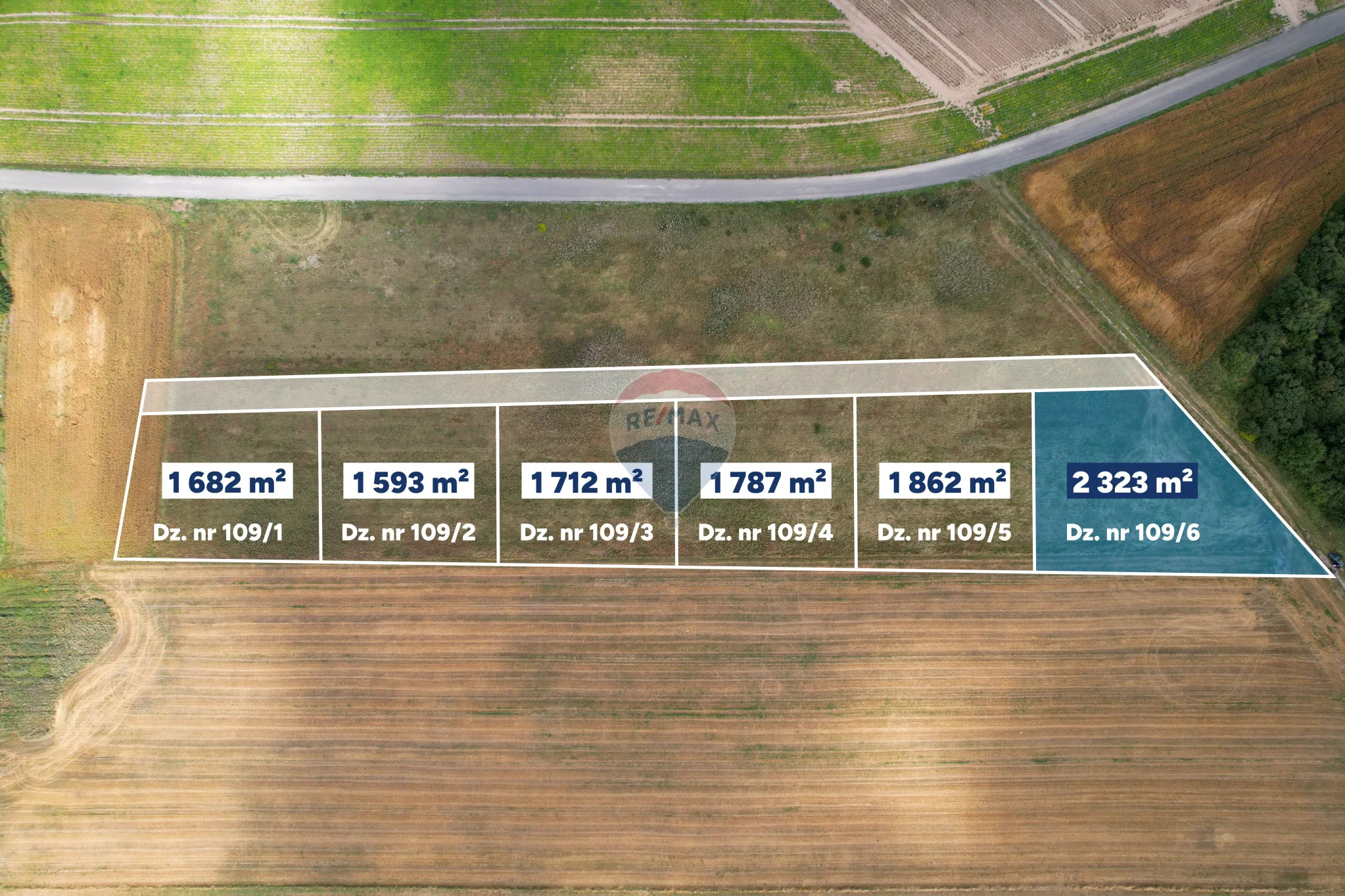 Działka na sprzedaż Morowo, 2 323 m² – zdjęcie 5 z 13