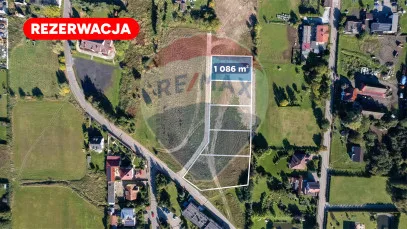 Działka na sprzedaż Mścice, ul. Koszalińska, 1 086 m²
