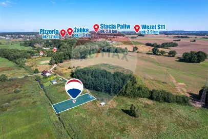 Działka na sprzedaż Nowe Bielice, 1 140 m² – zdjęcie 2 z 10