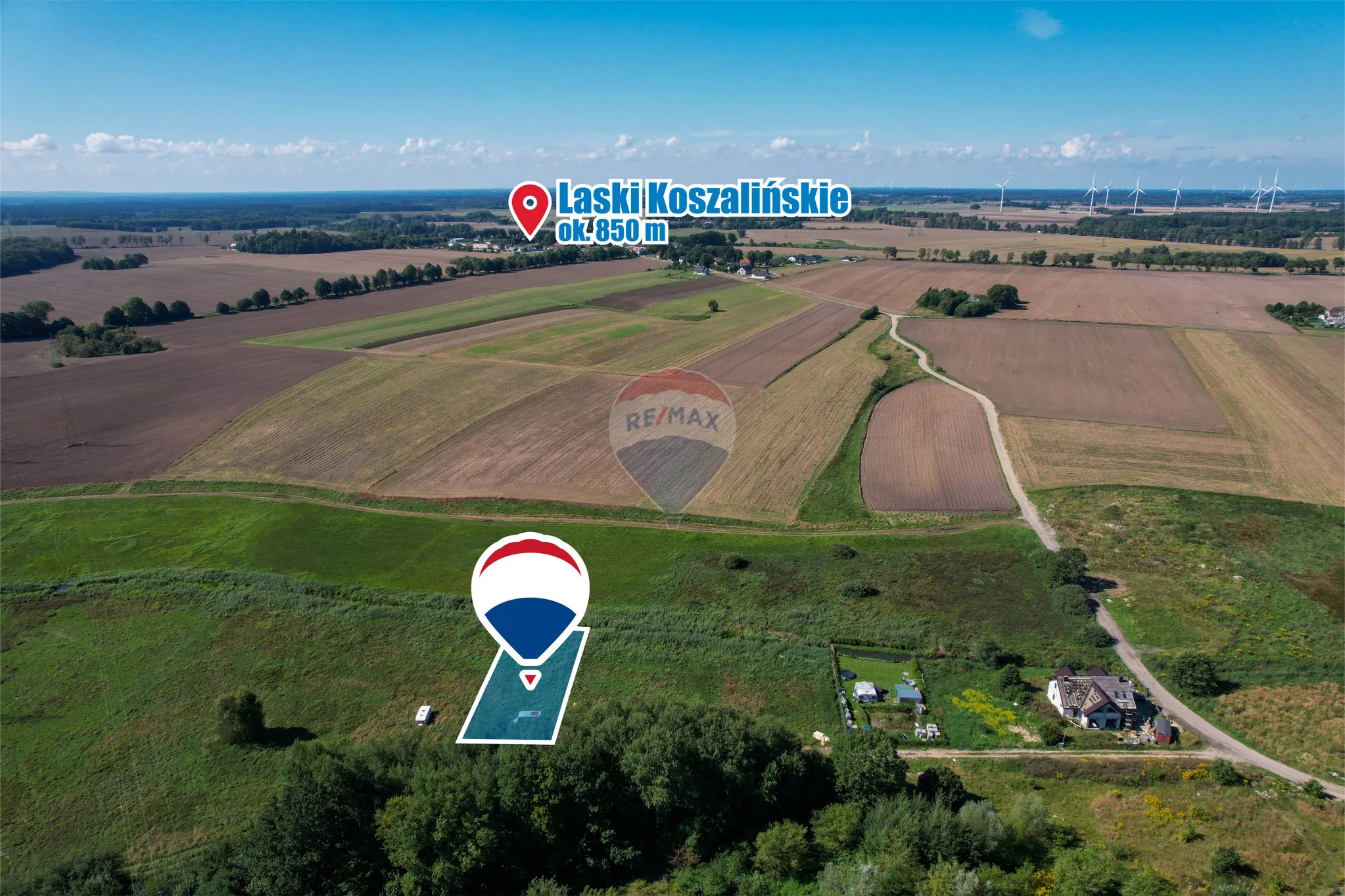 Działka na sprzedaż Nowe Bielice, 1 140 m² – zdjęcie 5 z 10