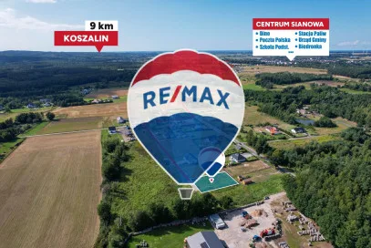 Działka na sprzedaż Sianów, 1 005 m² – zdjęcie 1 z 11