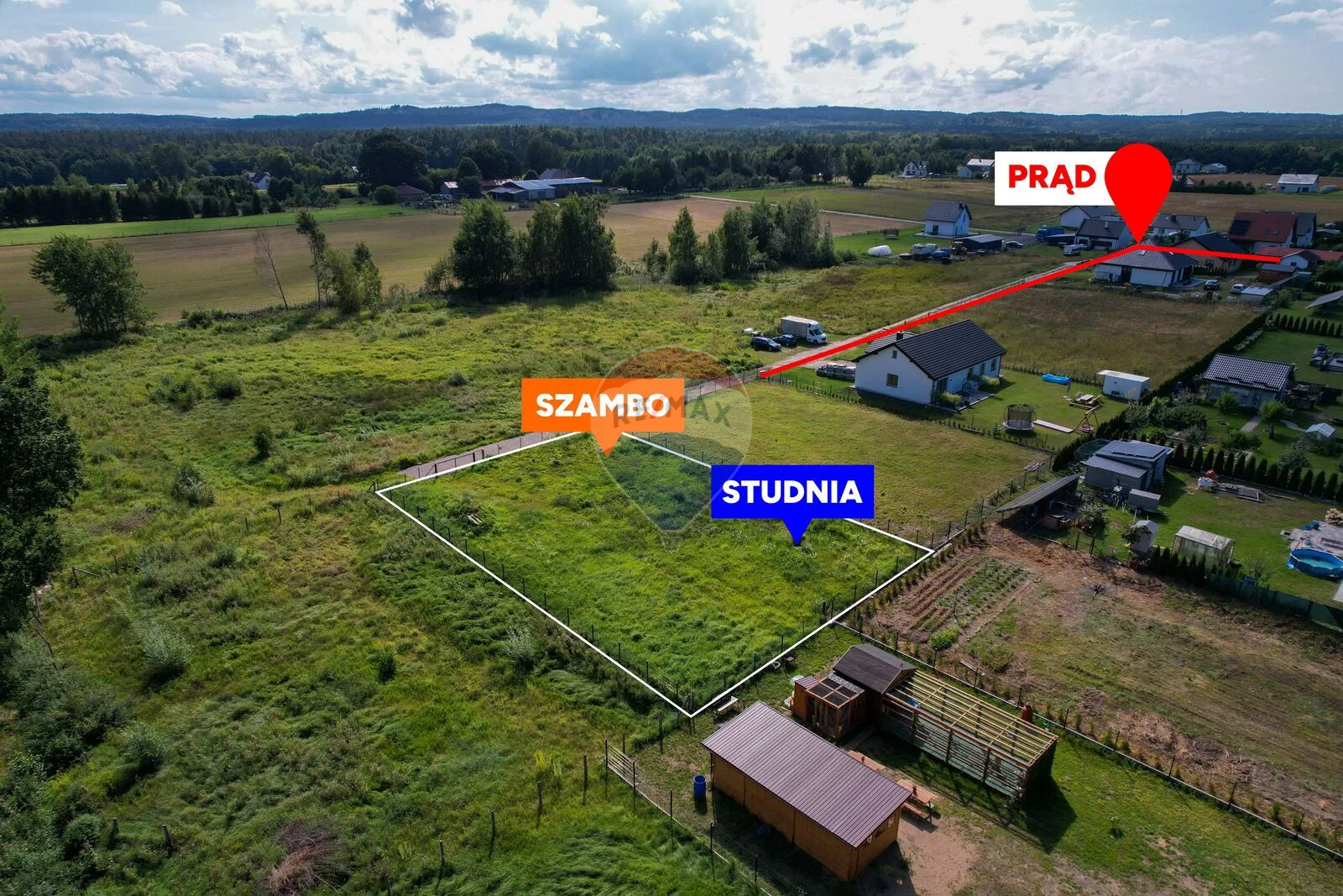 Działka na sprzedaż Sianów, 1 005 m² – zdjęcie 4 z 11