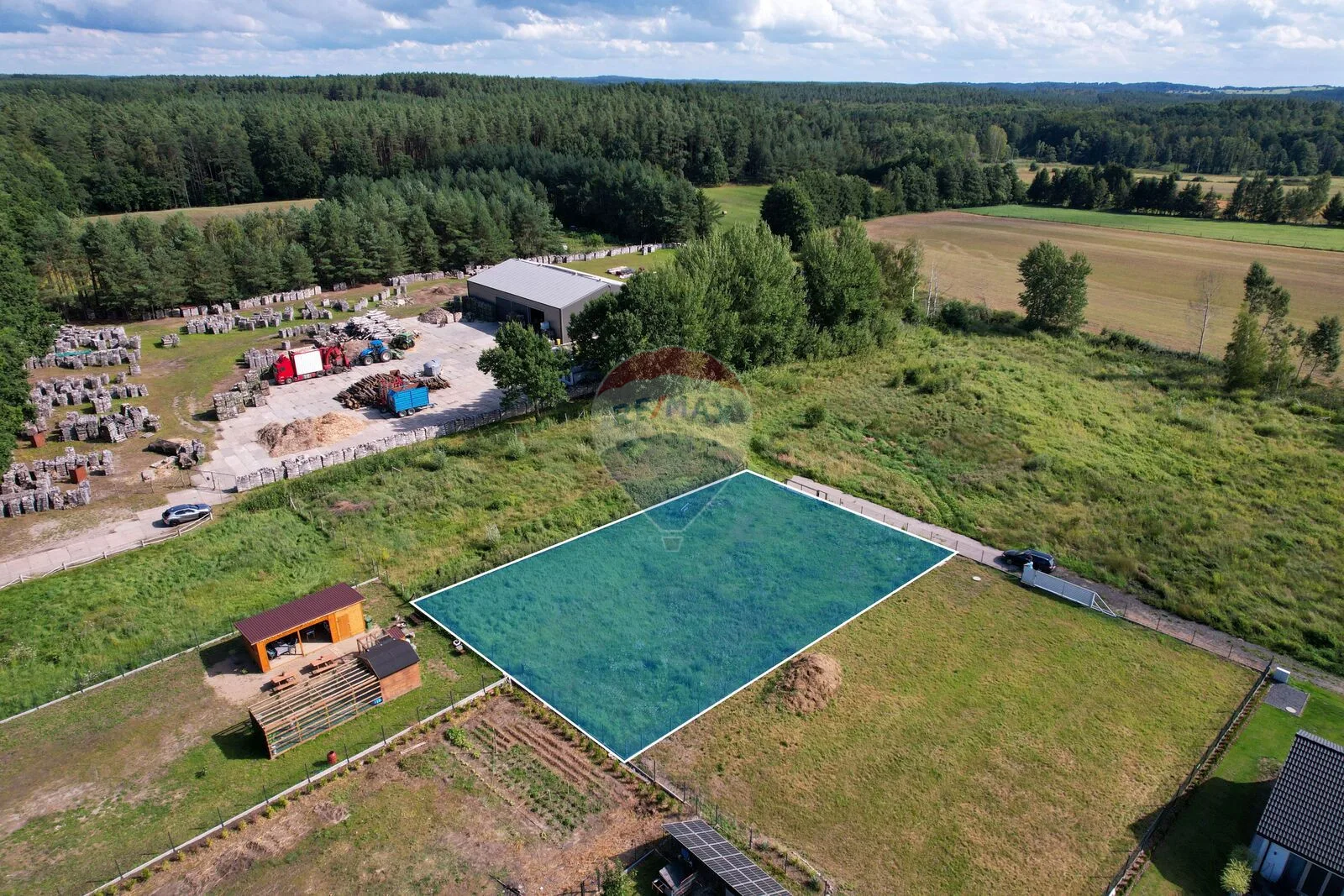 Działka na sprzedaż Sianów, 1 005 m² – zdjęcie 7 z 11