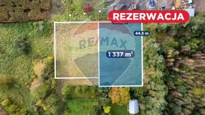 Działka na sprzedaż Sianów, ul. Zgody, 1 337 m²