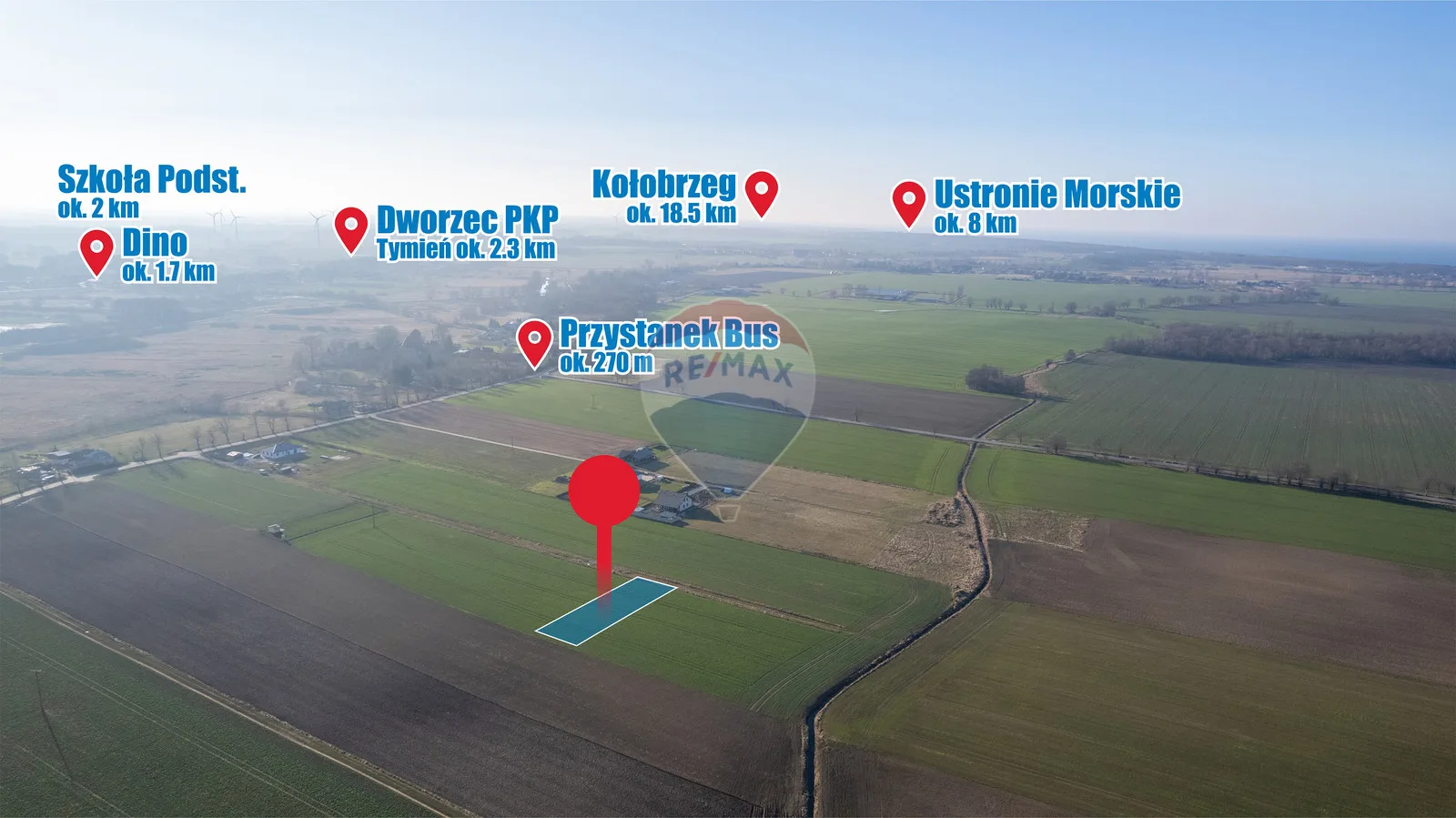 Działka na sprzedaż Śmiechów, 1 065 m² – zdjęcie 2 z 10