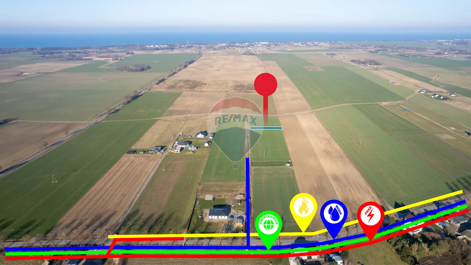 Działka na sprzedaż Śmiechów, 1 065 m² – zdjęcie 4 z 10