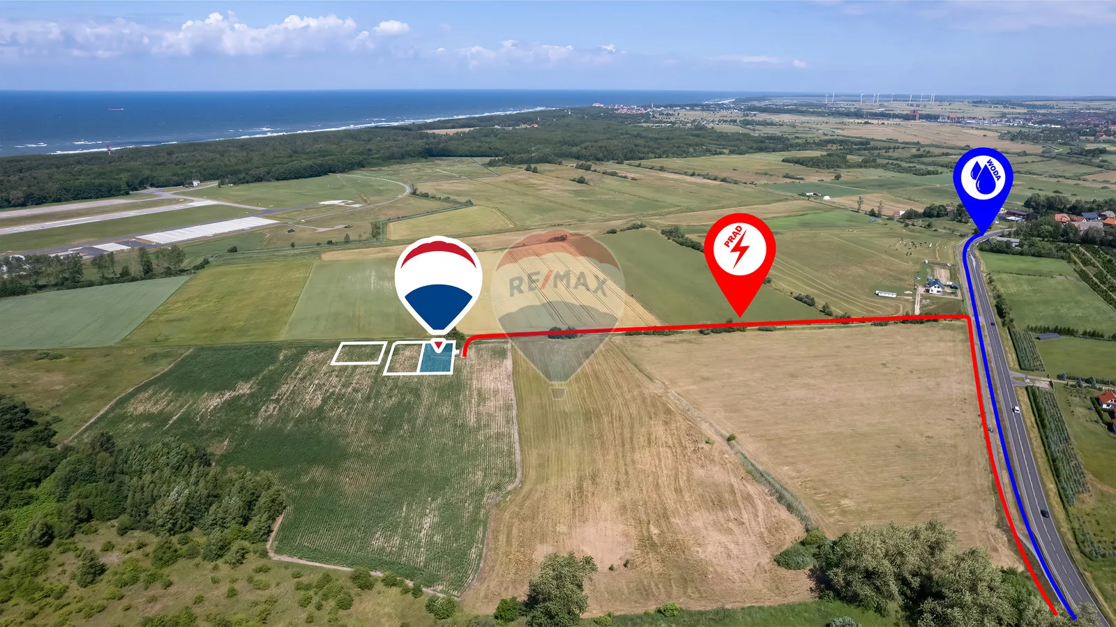 Działka na sprzedaż Żukowo Morskie, 1 017 m² – zdjęcie 3 z 12