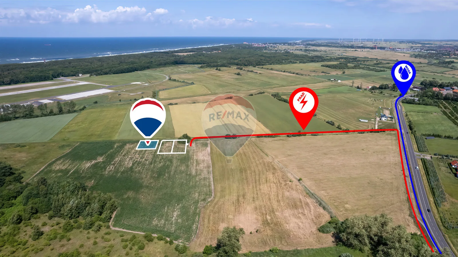 Działka na sprzedaż Żukowo Morskie, 1 000 m² – zdjęcie 3 z 12