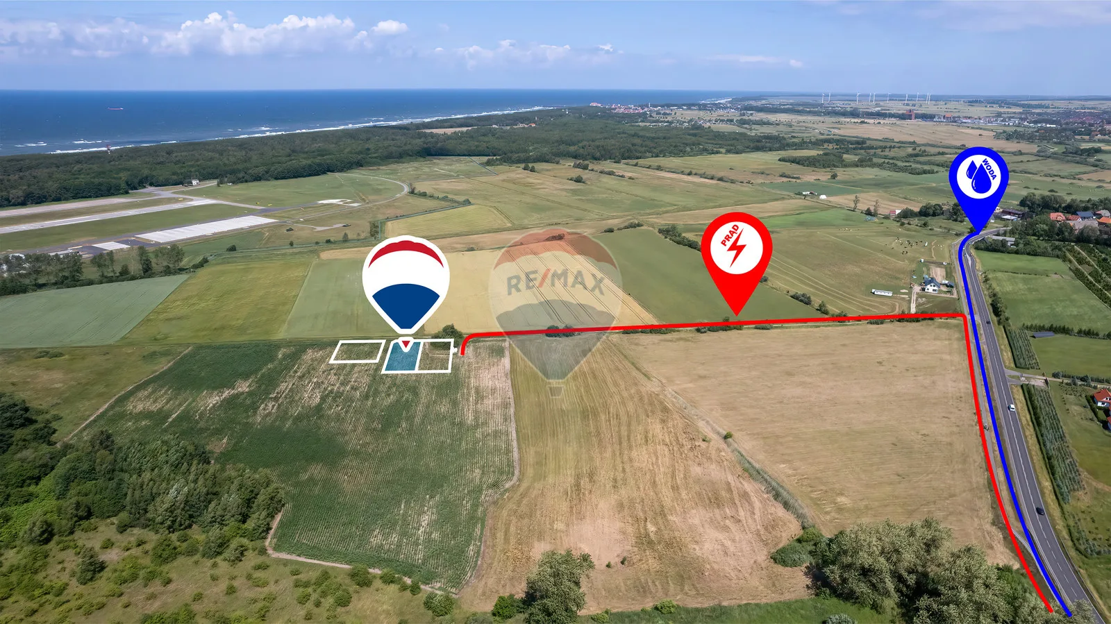 Działka na sprzedaż Żukowo Morskie, 1 013 m² – zdjęcie 6 z 12