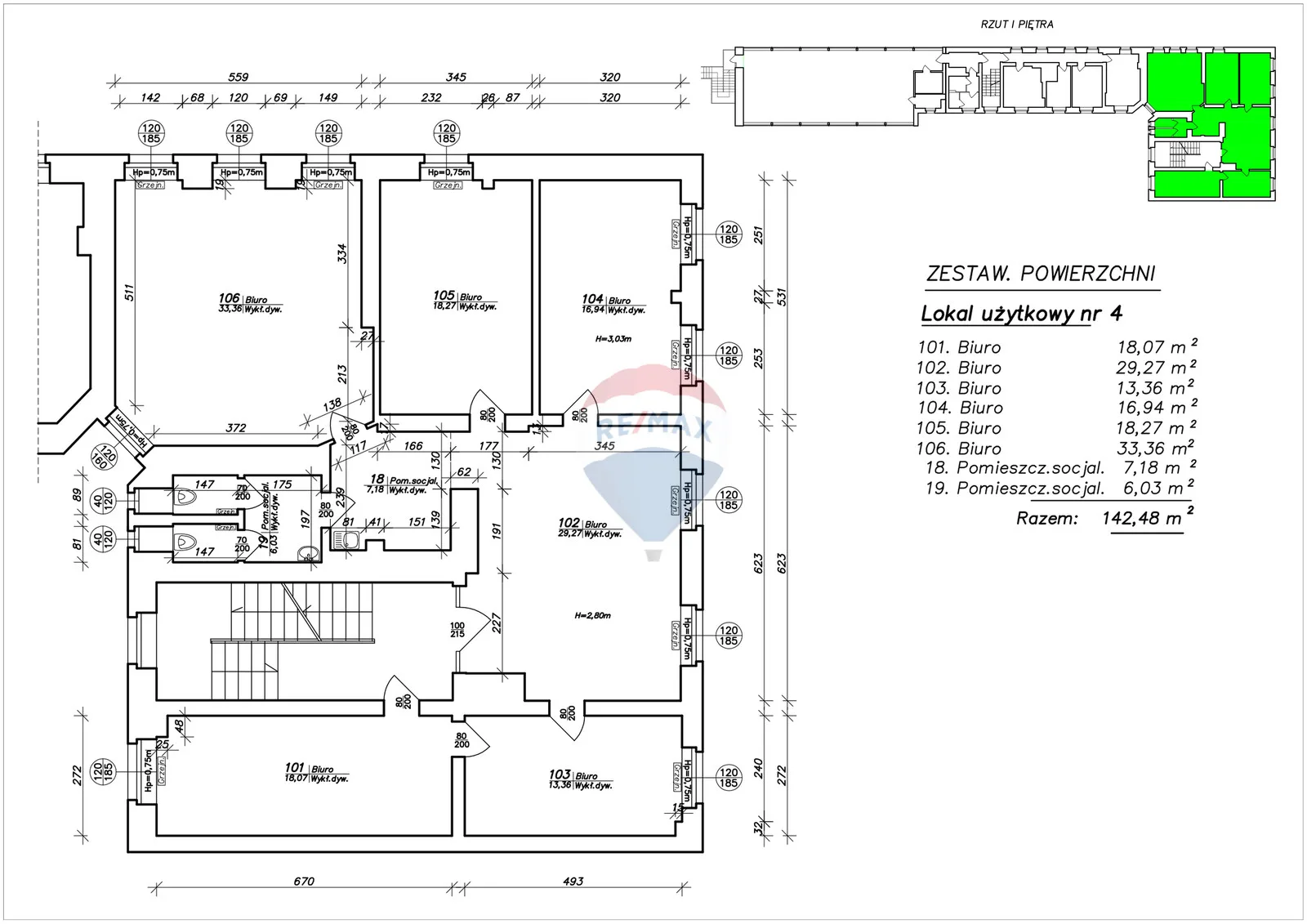 Lokal użytkowy na sprzedaż Koszalin, ul. Zwycięstwa, 142,48 m² – zdjęcie 6 z 28