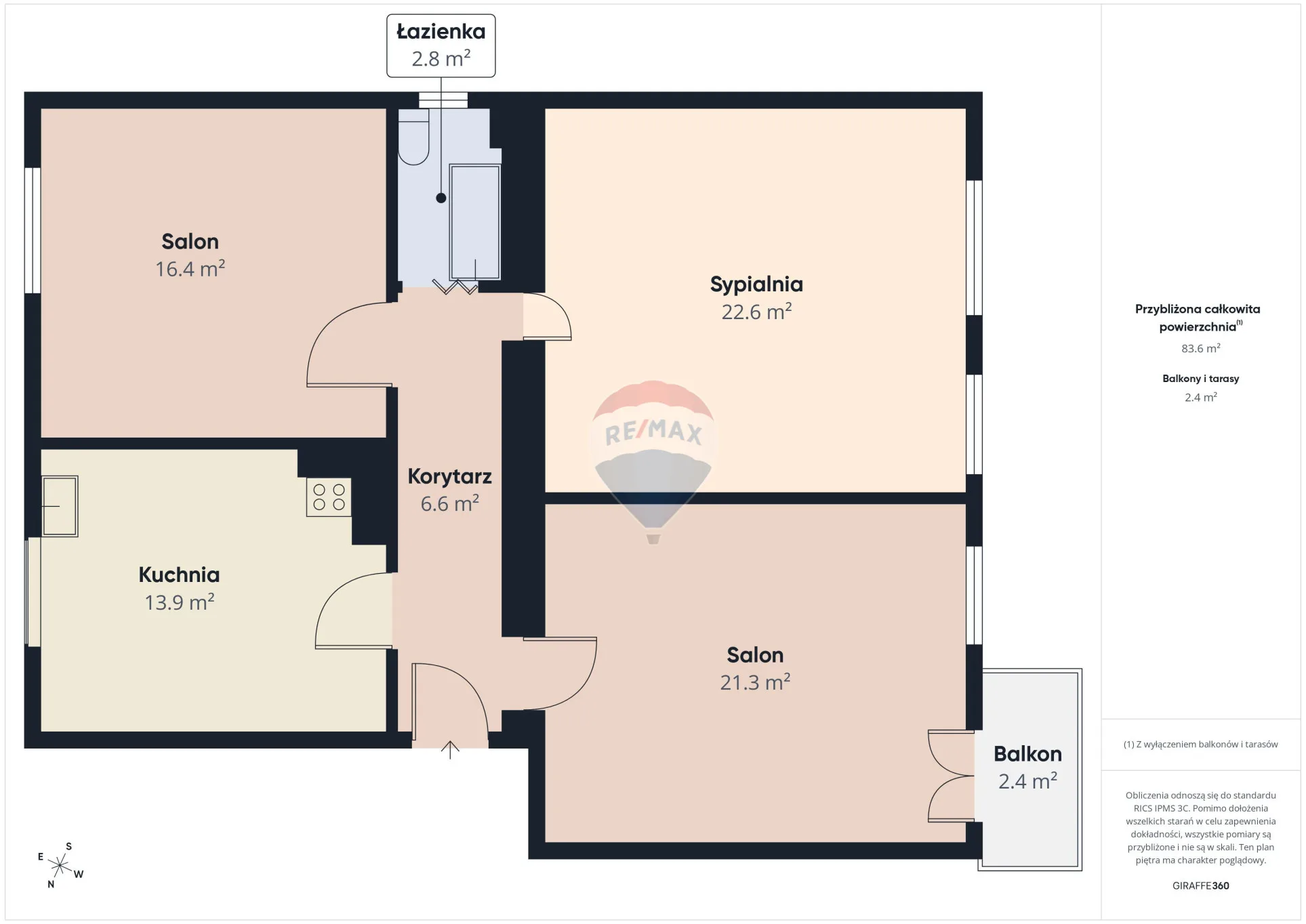 Mieszkanie na sprzedaż Koszalin, ul. Połtawska, 82,17 m² – zdjęcie 2 z 27