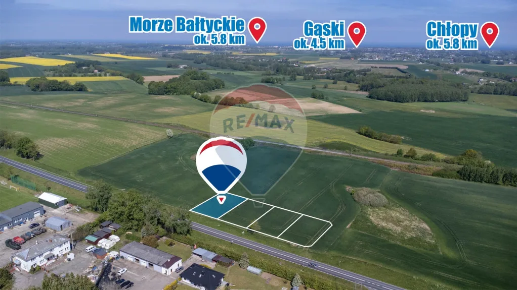 Działka na sprzedaż Będzino, 900 m²