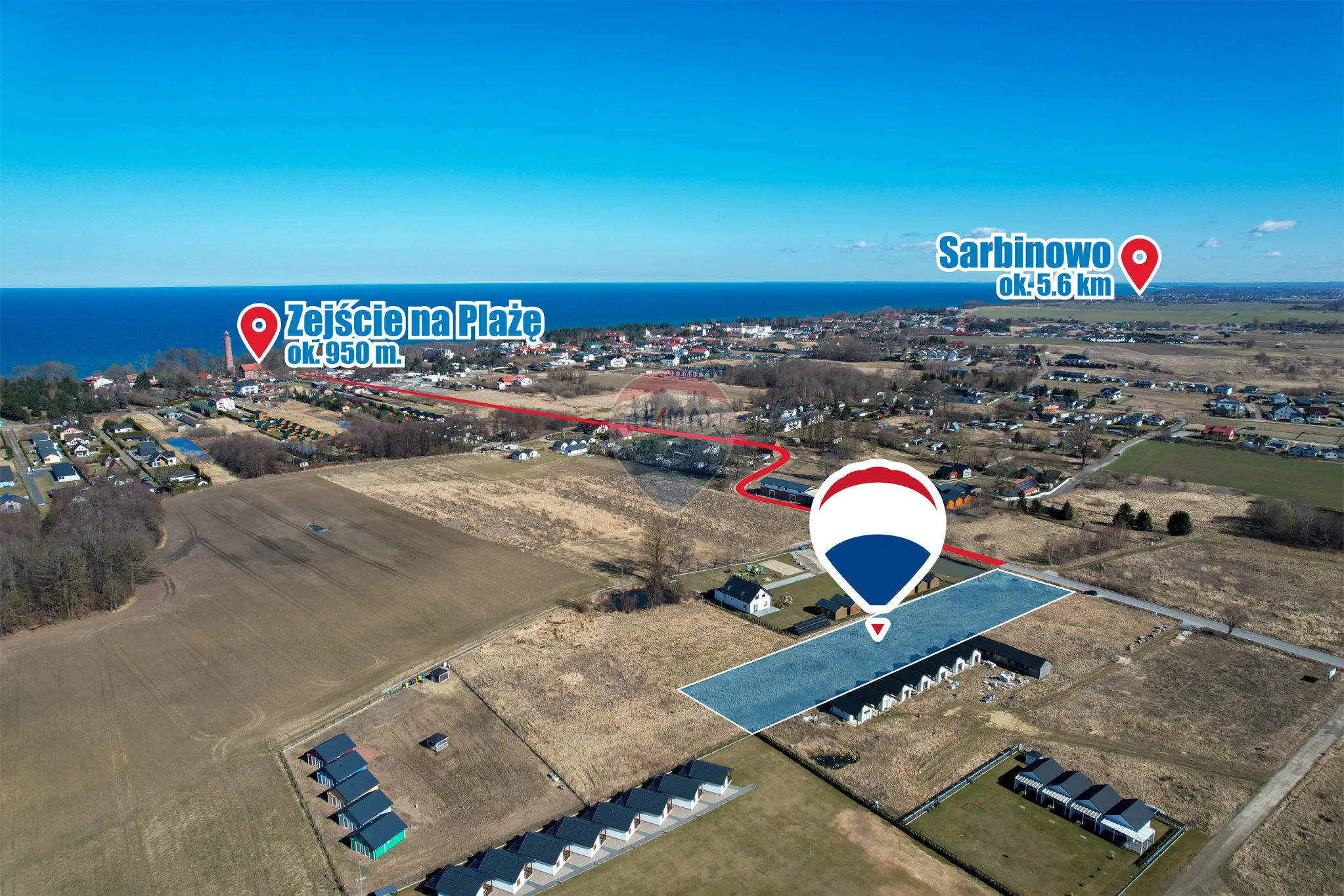 Działka na sprzedaż Gąski, ul. Kołobrzeska, 3 915 m² – zdjęcie 8 z 18